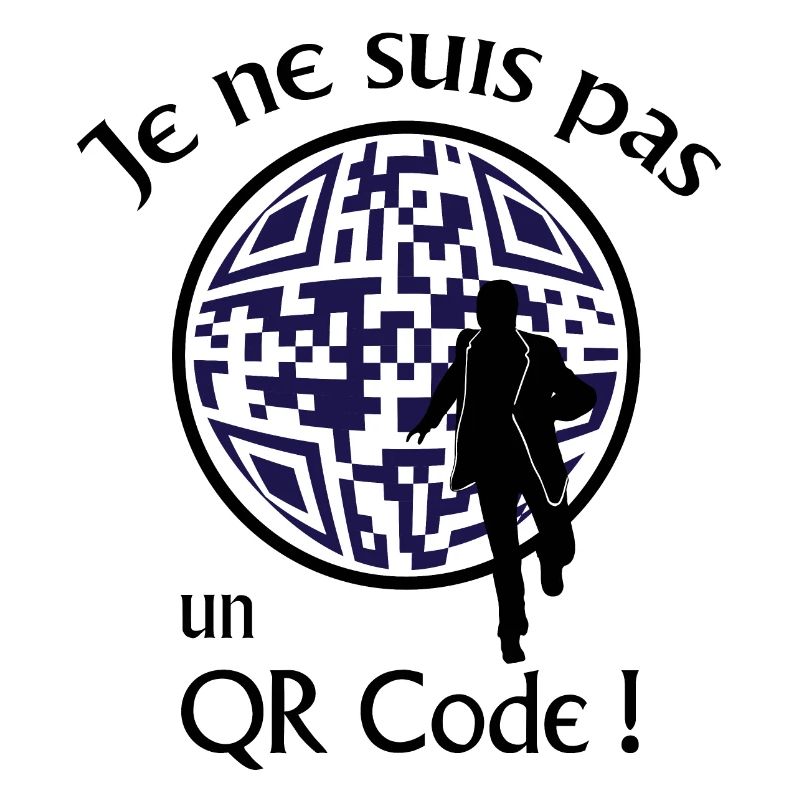 Je ne suis pas un QR-Code ! Message Parodie Série