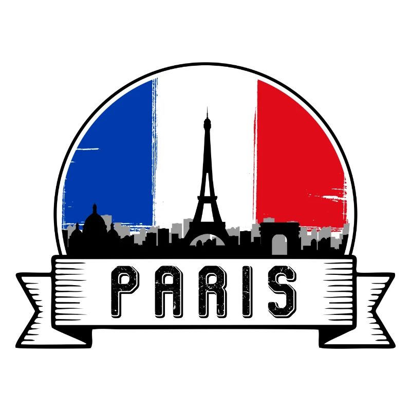 Emblem der Pariser Skyline