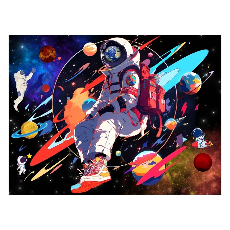 L’astronaute et l’espace