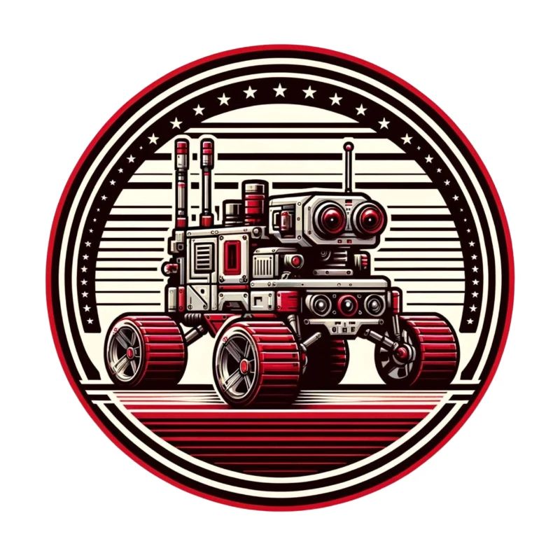 "Celestial Explorer" - Space Rover Badge