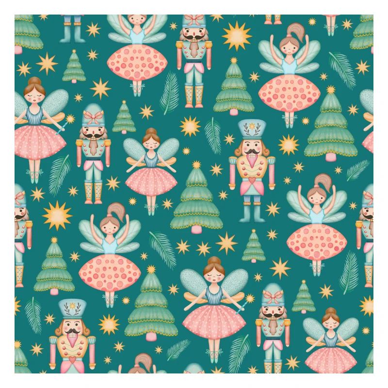 Whimsical Nutcracker Ballet Pattern