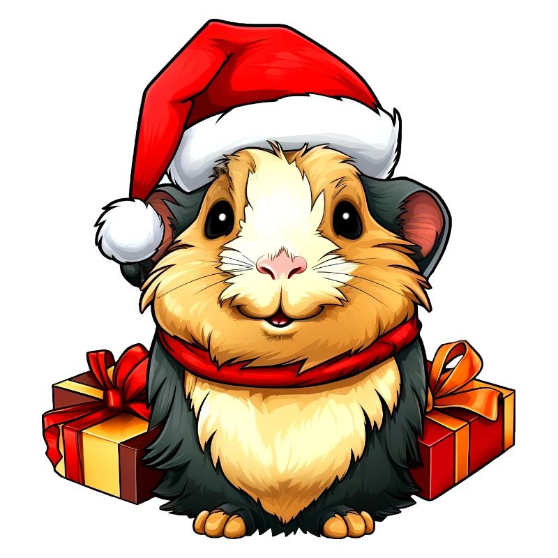 Cochons d'Inde de Noël