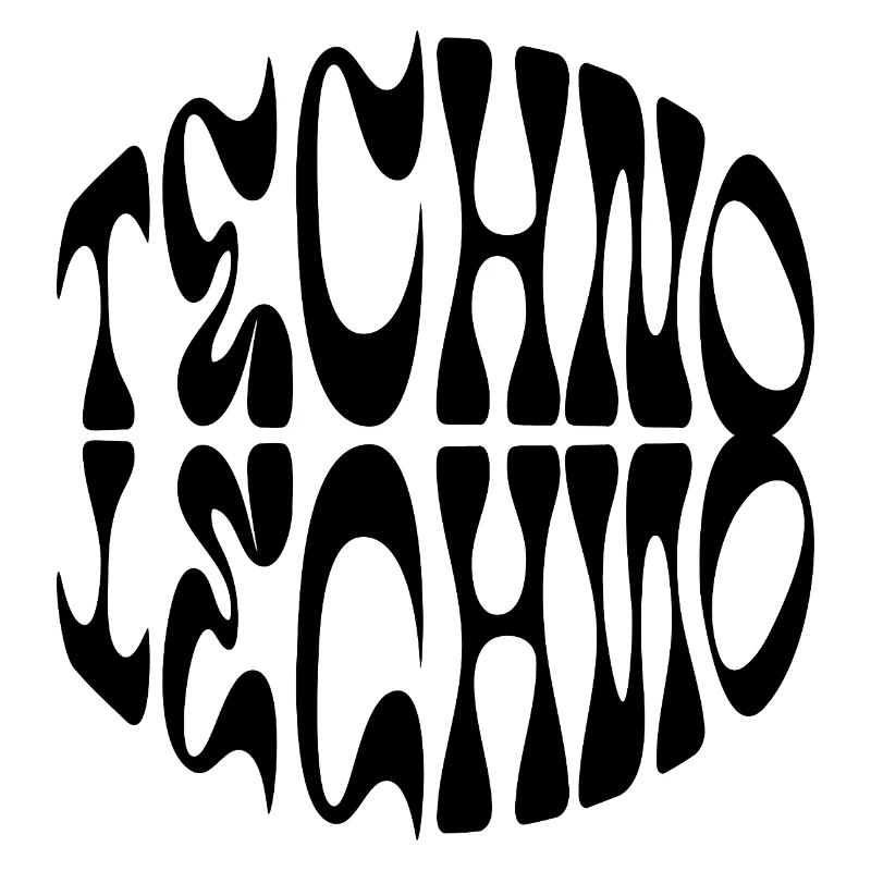 Conception de logo Techno liquid