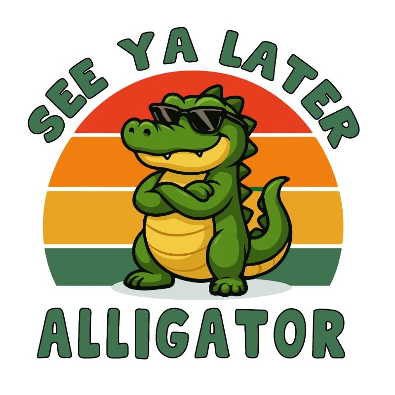 Alligator Coolitude Slogan