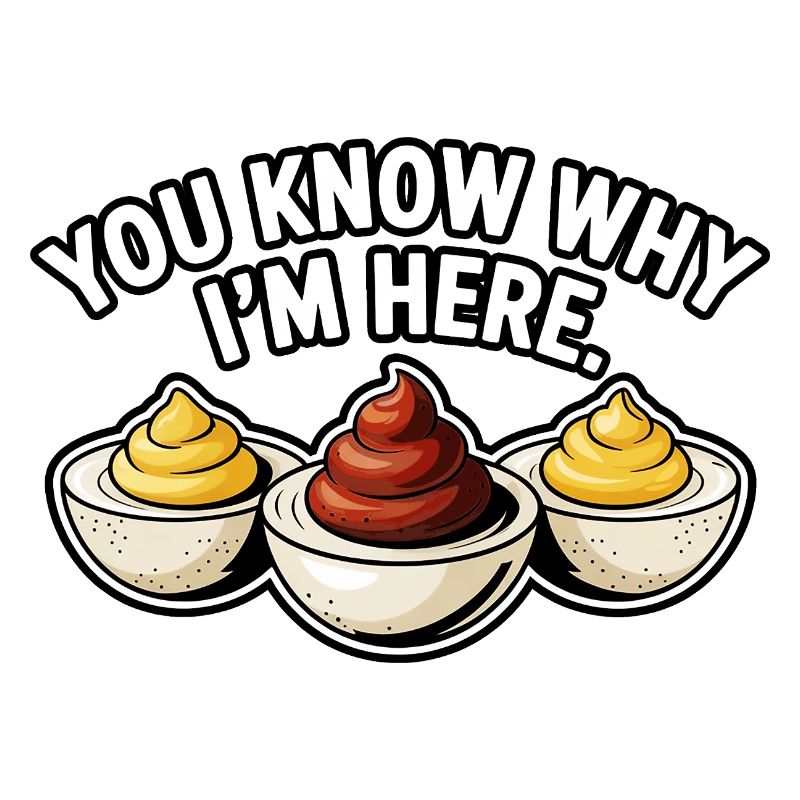 Deviled Egg Lover Chemise de nourriture drôle