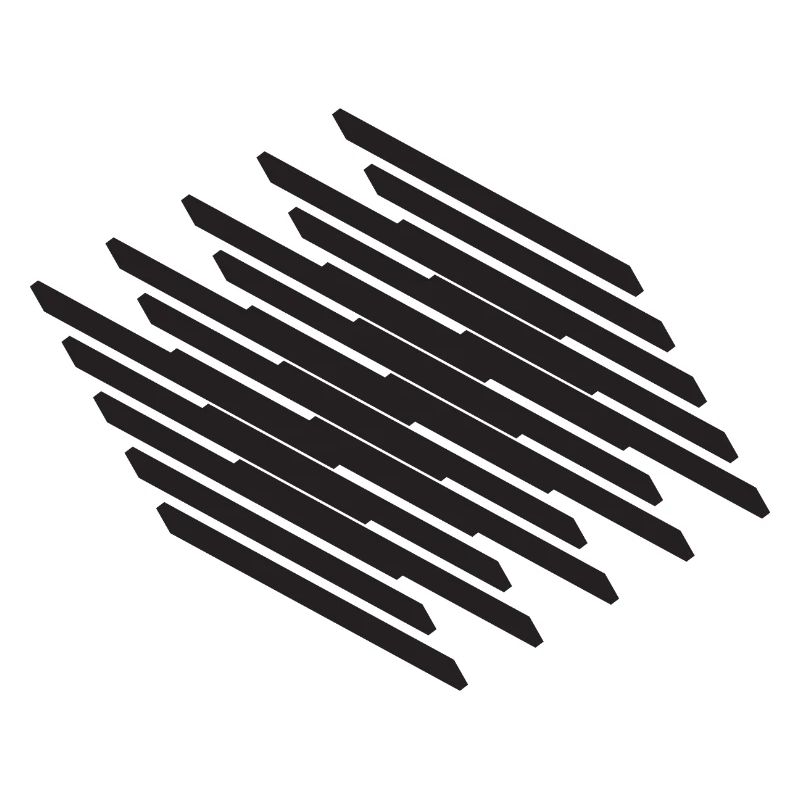 Diagonal Scribble Monochrome Pattern