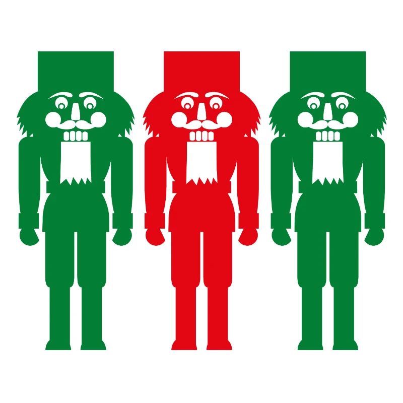 Nutcracker Color Three Christmas Traditional