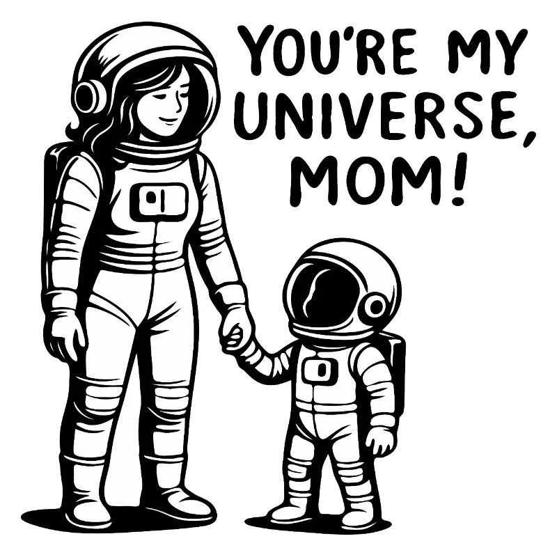 Kosmische Bindung Mutter und Kind