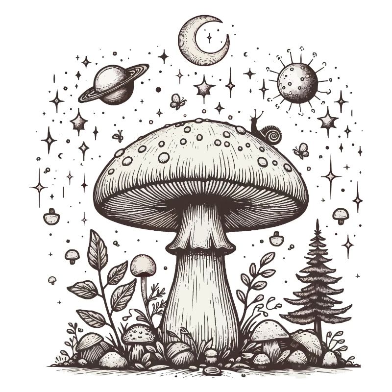 Toadstool Mushroom Psilo