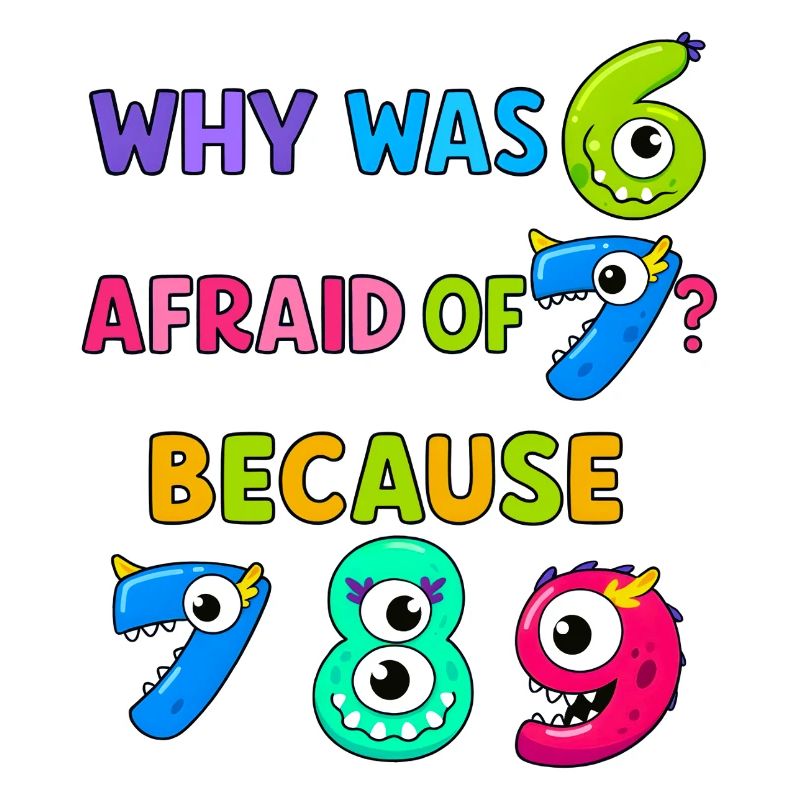 Numbers maths Why Was Dino Afraid Of