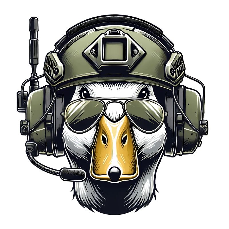 Tactical Duck with Headset