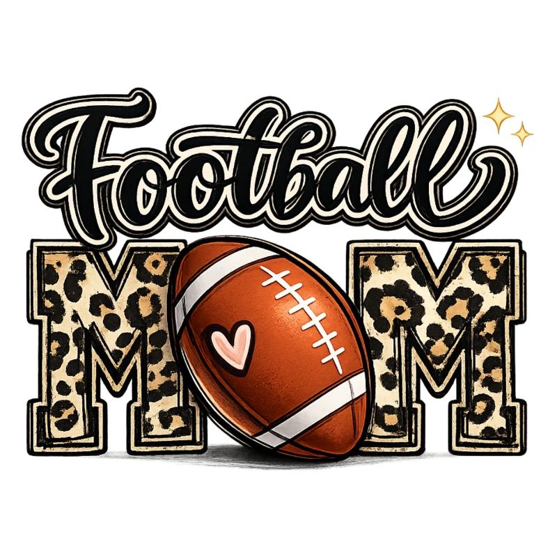 Leopard-Fußball-Muttertags-Trikot