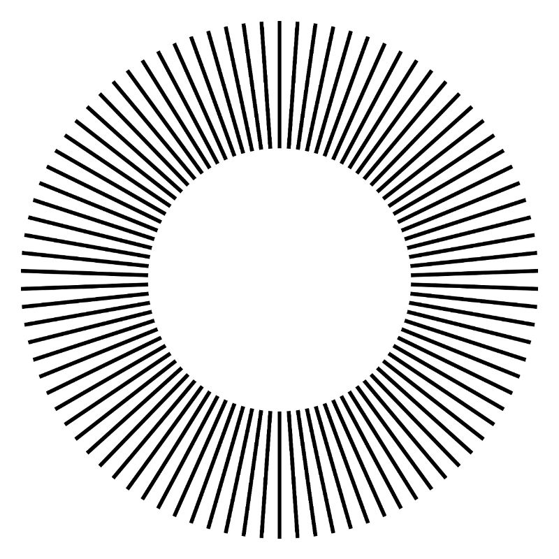 lines circle composition design