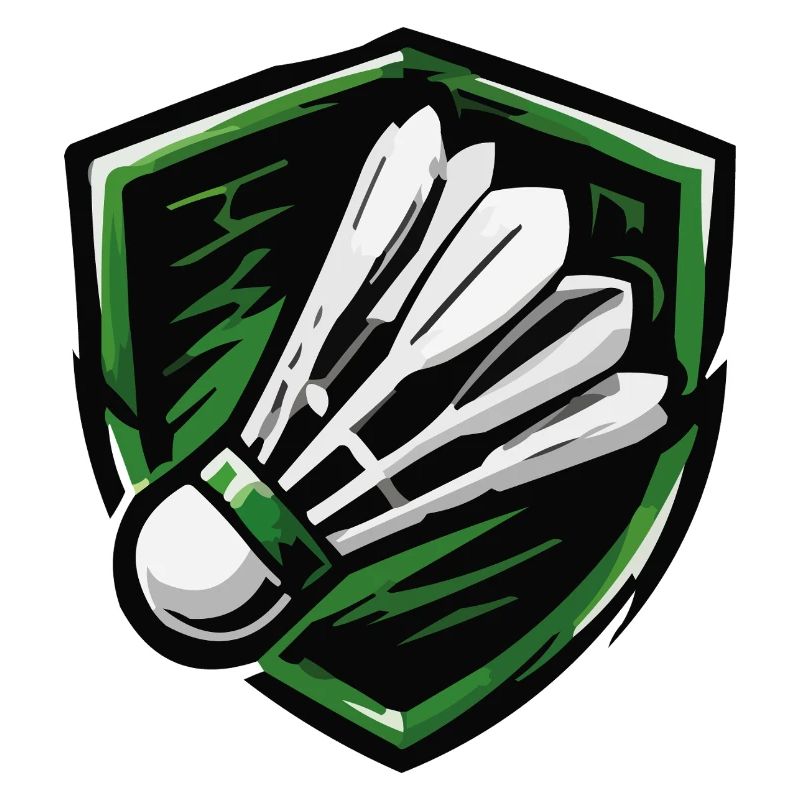 Badminton Shield Emblem