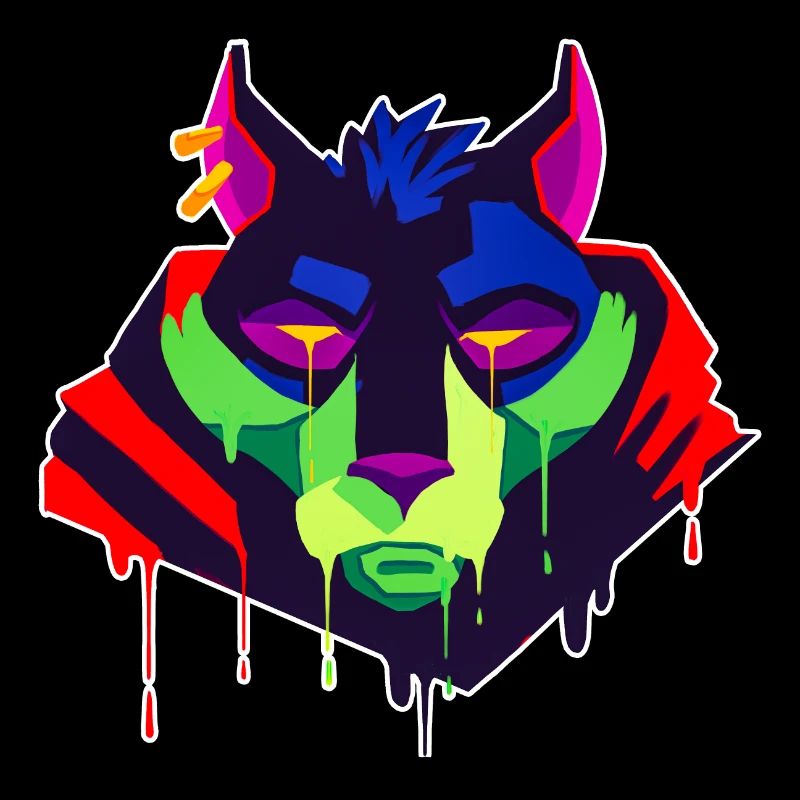 A Beautiful and Fun Tabaxi Wolf Design