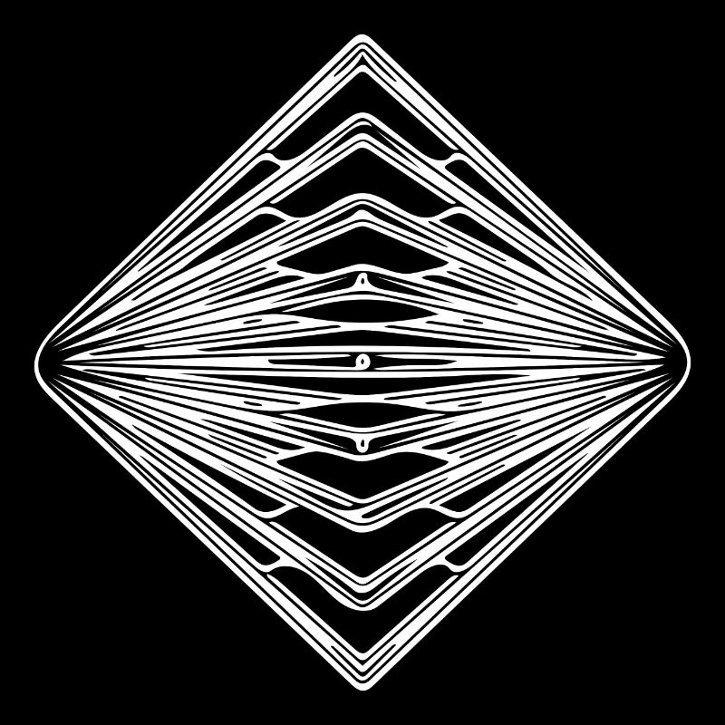 Geometric Vintage Triangle Pattern