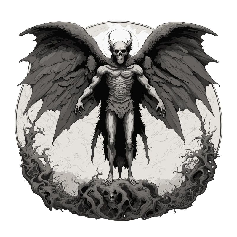 Mothman / Moth / Insect / Mythical Creature / Flutter