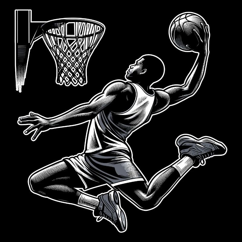 Basketball Dunking Geschenk