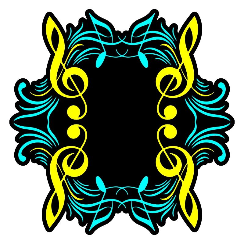Clé de symbole de notes de musique