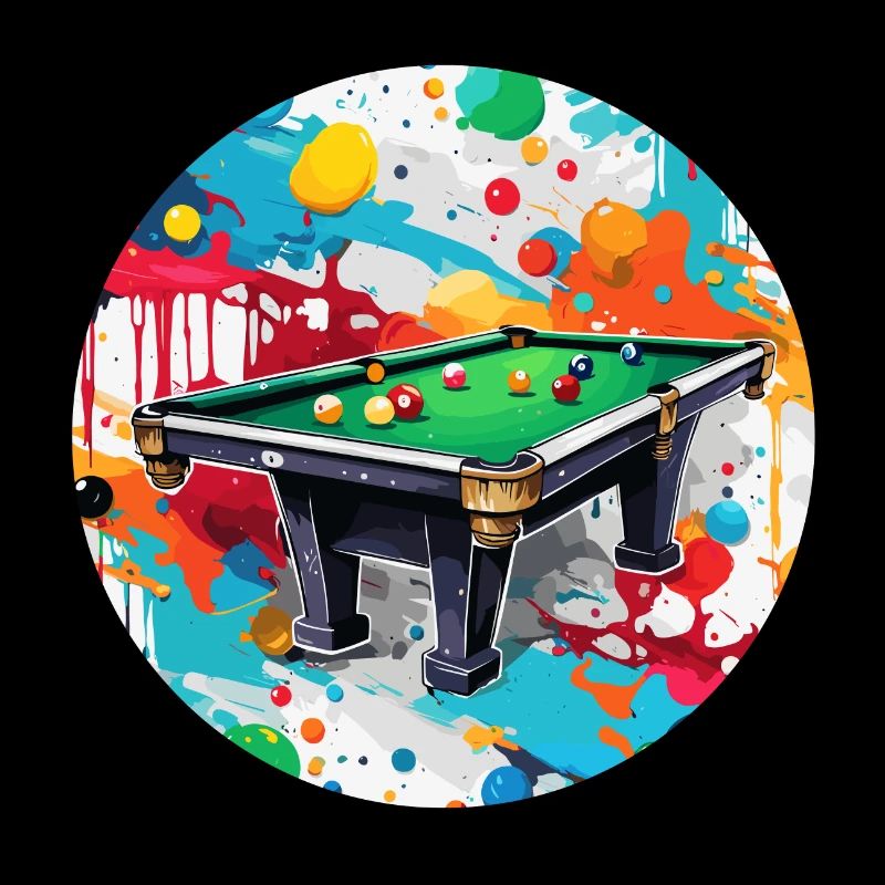 Billard / Boule de billard / 8 boules / billard / Kö