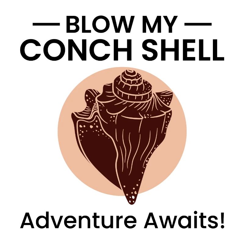 Conch Seashells Collector Beachcomber Sea Shell