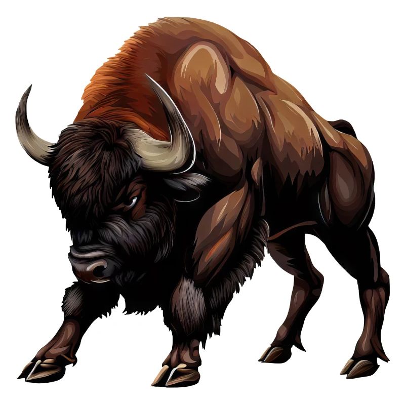 Vache, Buffle, Taureau, Bison - Conception animale