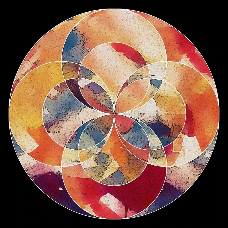 Abstract Circle