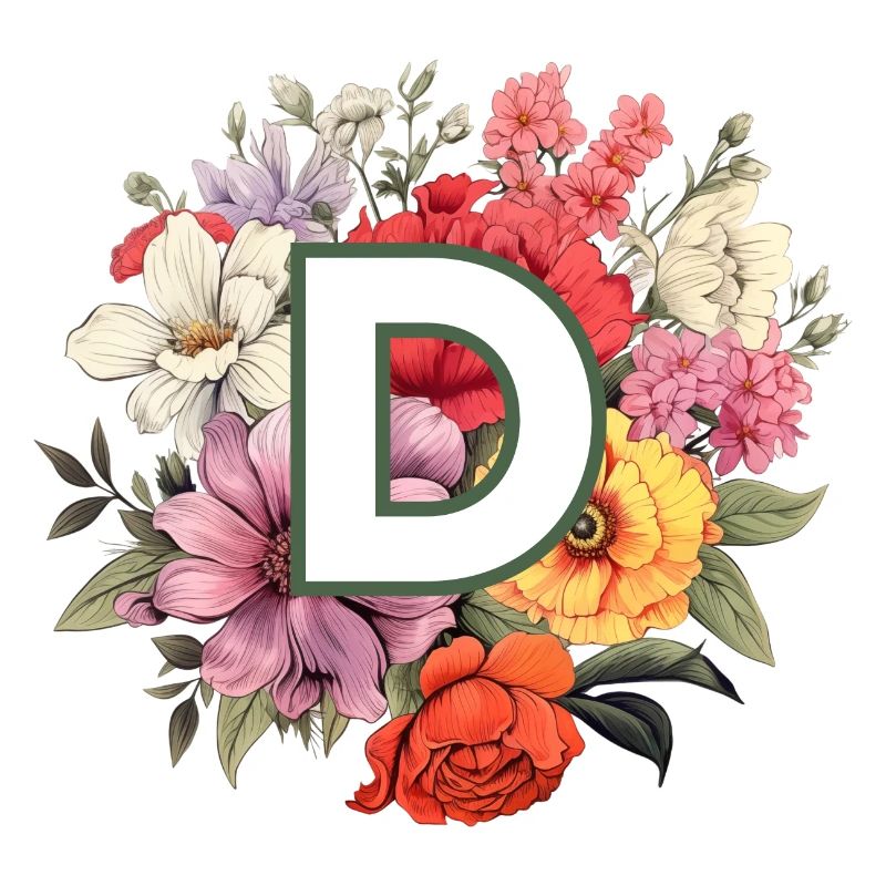 D Monogram Bouquet