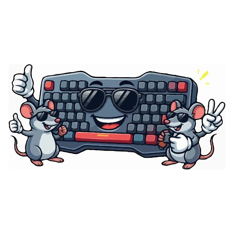 Duo de souris à clavier