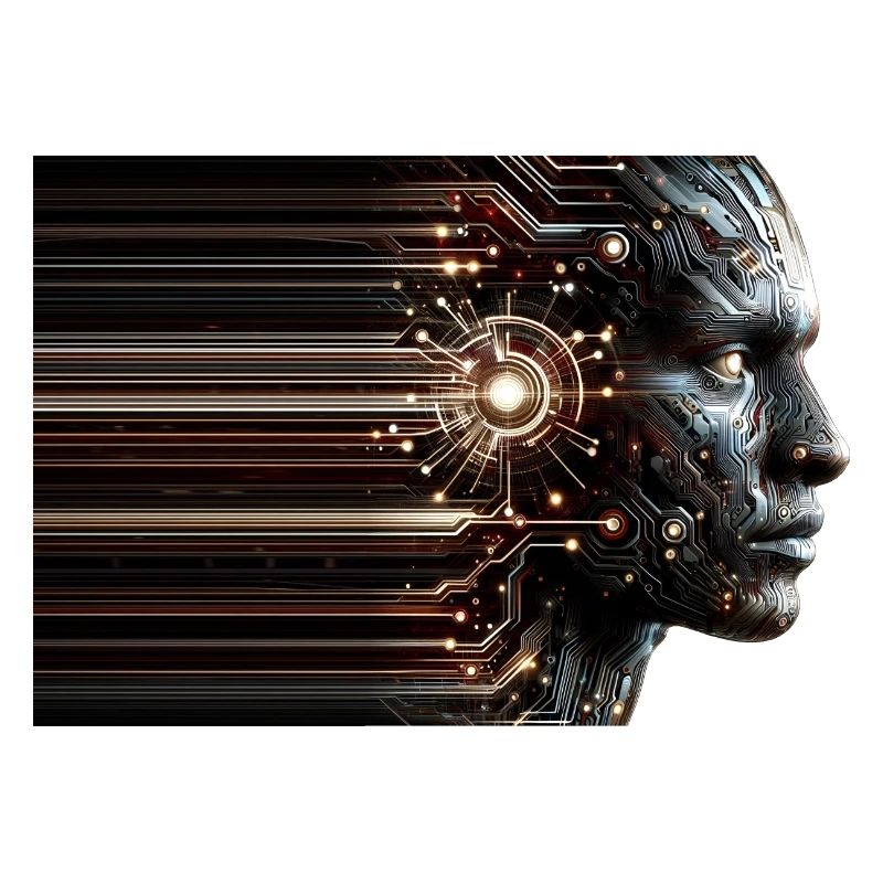 Conception numérique de cyborg fantôme