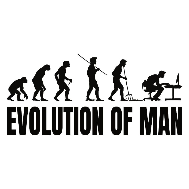Programmierer Computerfreak Evolution
