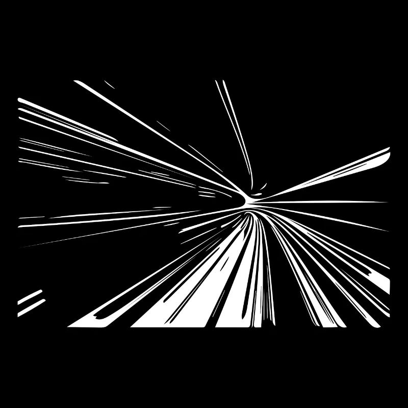 Vector Linien Splash