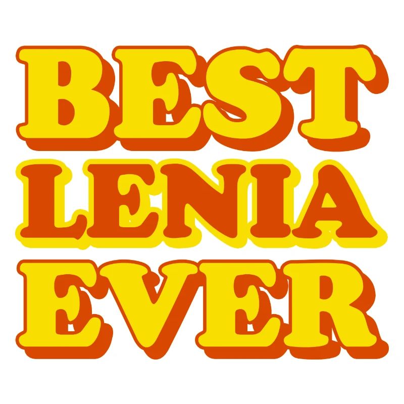 Lenia Imię Zabawny prezent