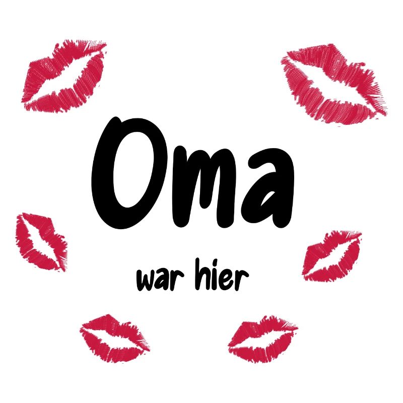 Oma war hier, Geschenkidee Oma Großmutter