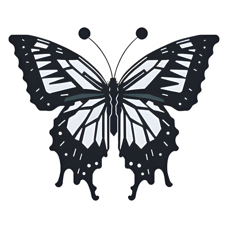 Simpe Design Papillon