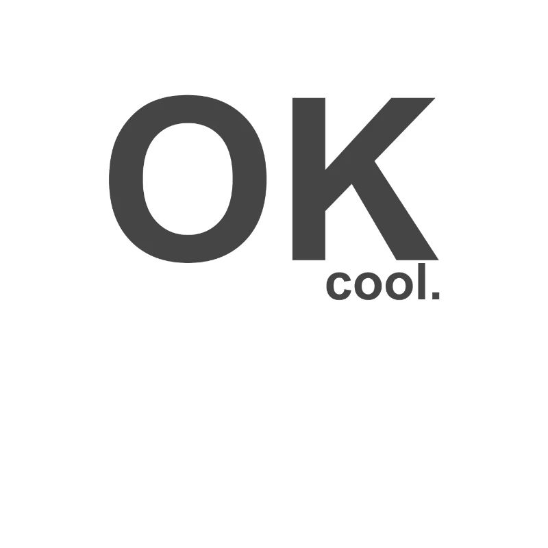 C’est cool.