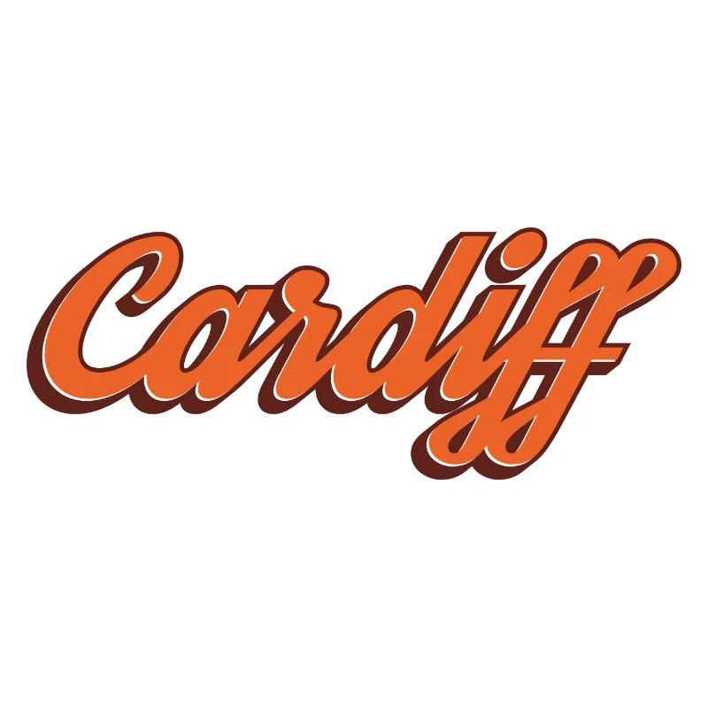 Cardiff Script Orange