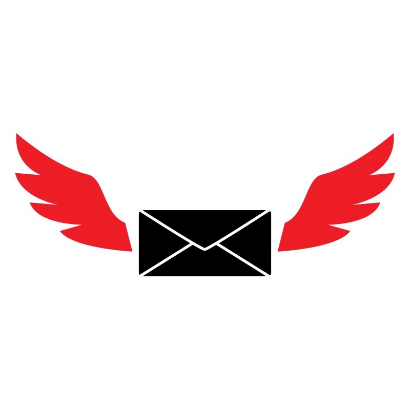 Express Mail Envelope Winged Post
