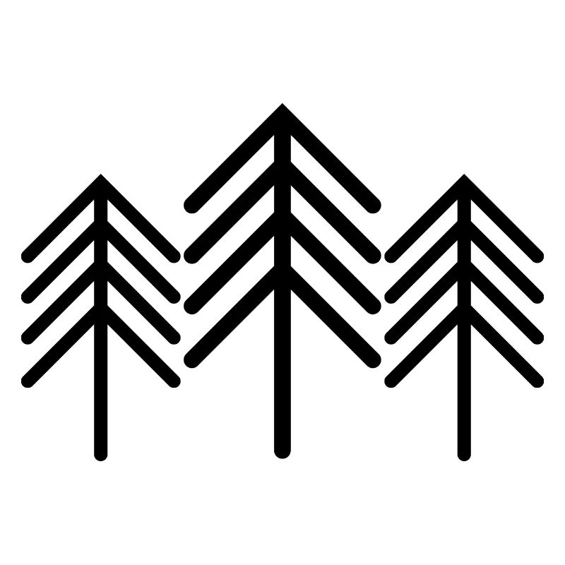 Tree Trees Icon Logo icon Forest Illustration