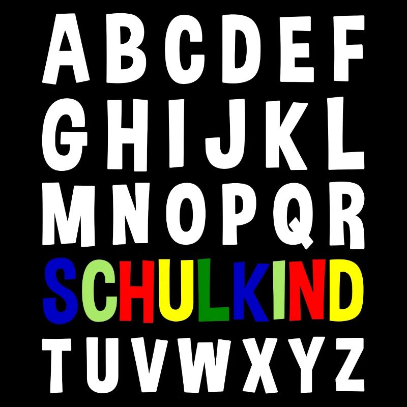 Schulkind ABC
