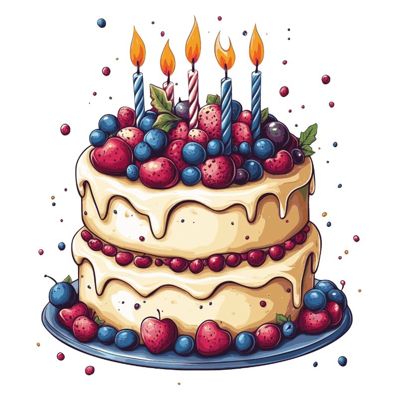 Gâteau d'anniversaire
