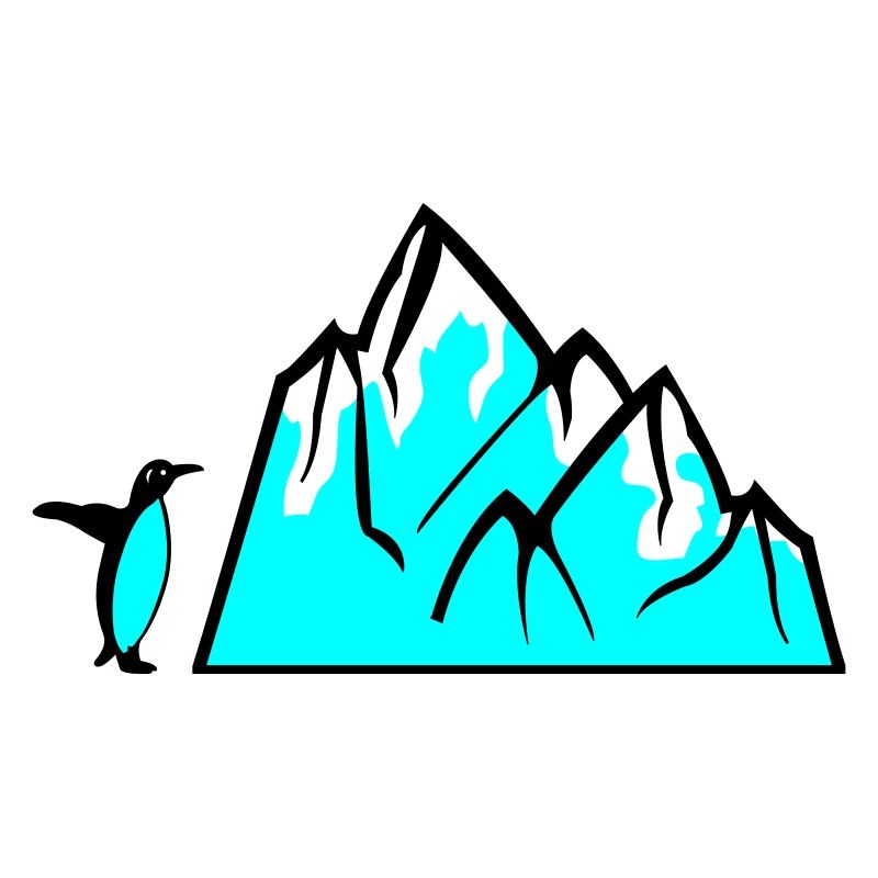 Pinguin Eisberg