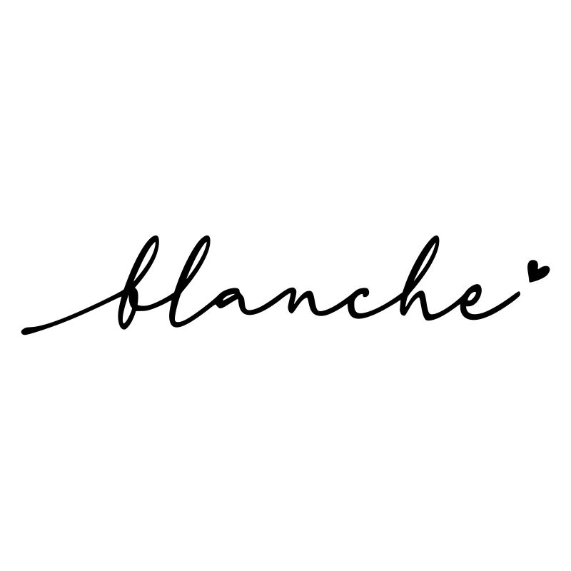 Blanche Cursive Name