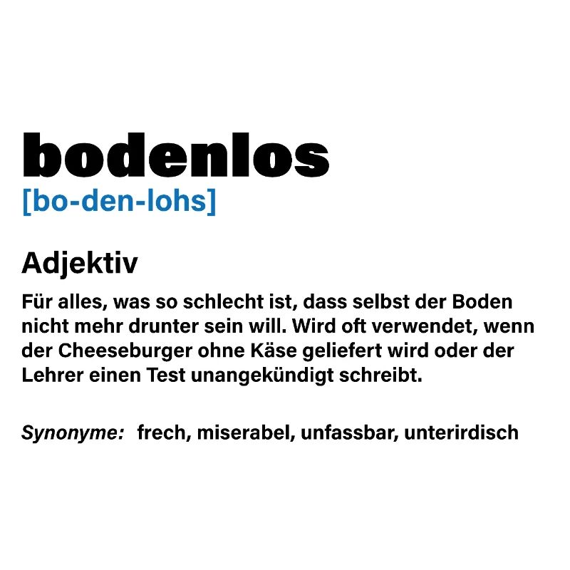 Bottomless – When it's really too much