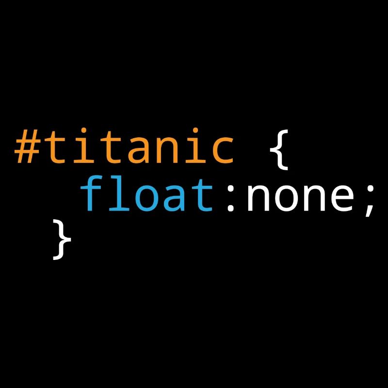 Css Puns - Titanic