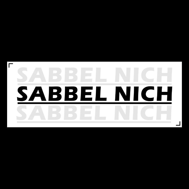 Sabbel nich