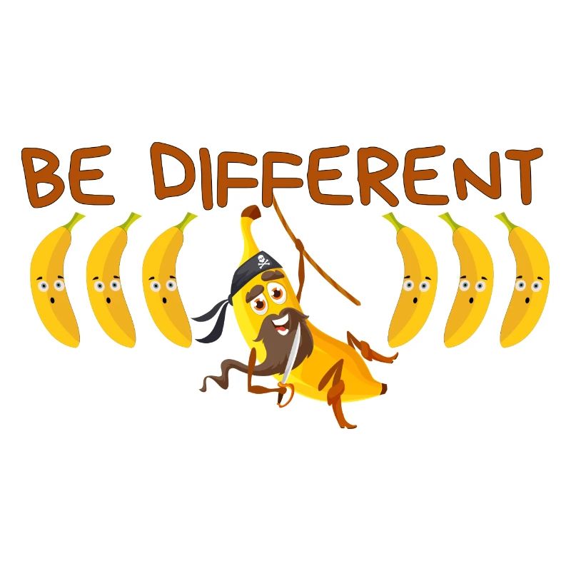 BE DIFFERENT Banane