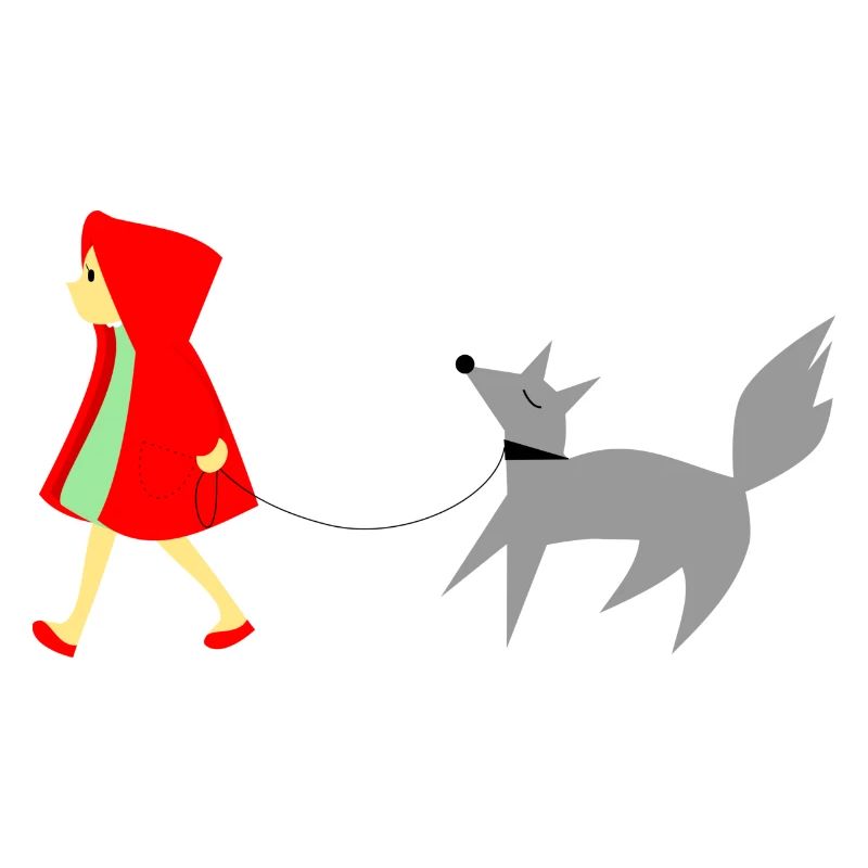 Rotkäppchen und der Wolf