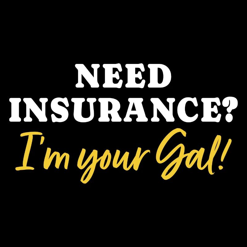 Brauchen Sie eine Versicherung Ich bin Ihr Mädchen