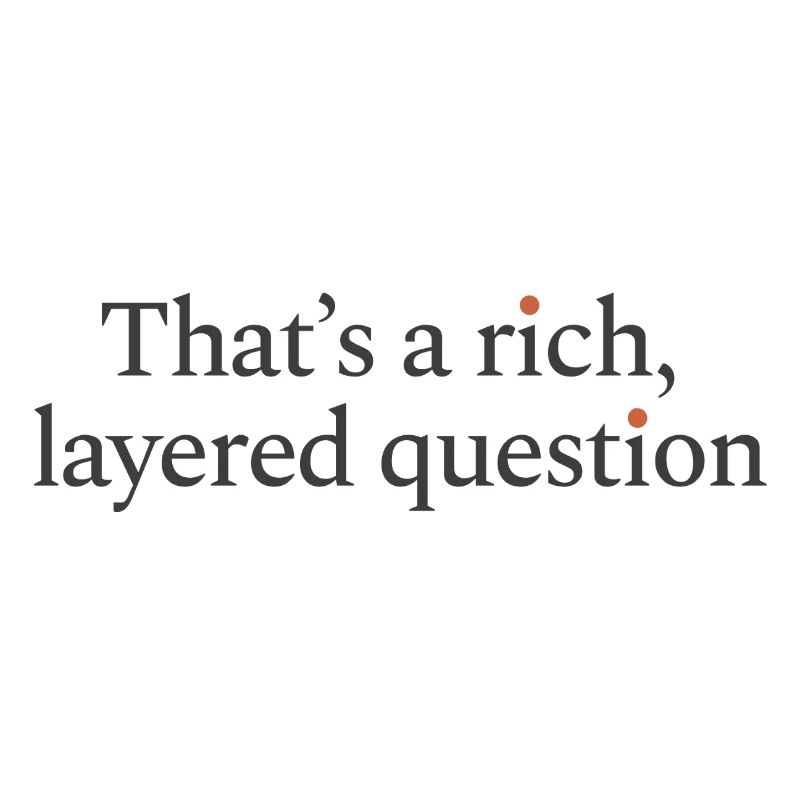 C’est une question riche et complexe